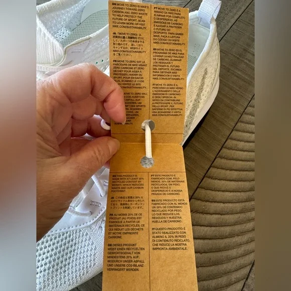 Nike Air Max Flyknit Racer Next Nature Pure Platinum Men’s Size 7.5 (NWT) - Picture 12 of 14